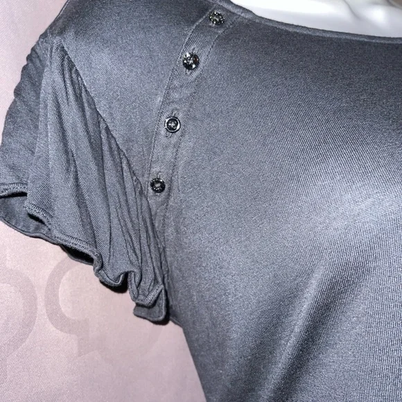 The loft curve flutter sleeve blouse - Picture 3 of 4